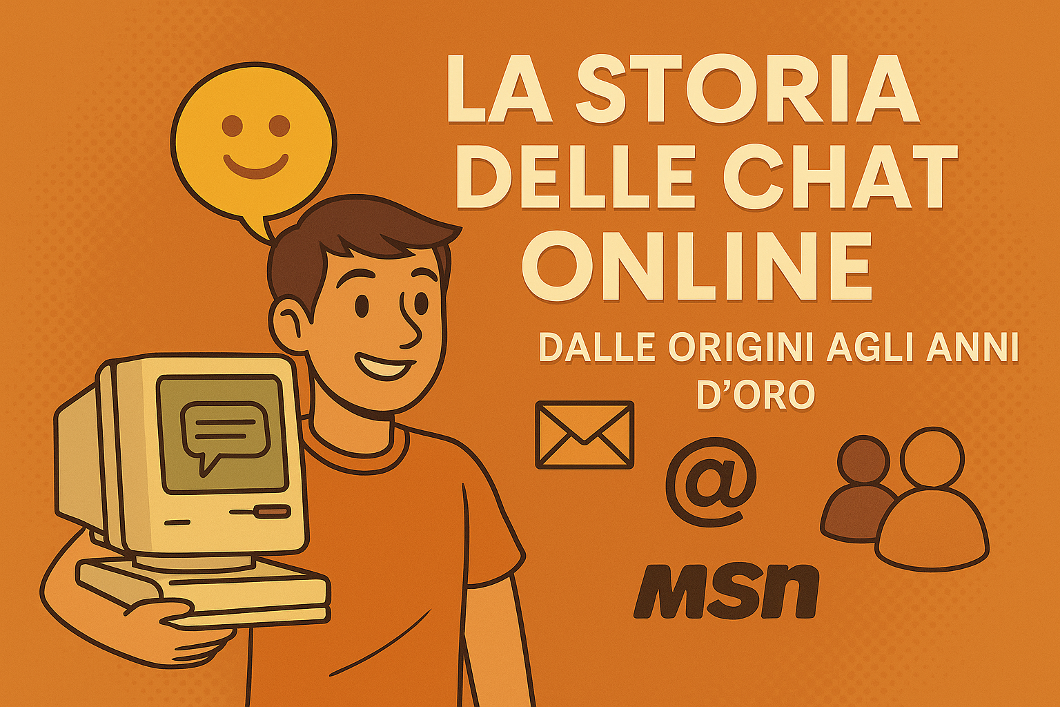 La storia delle chat online