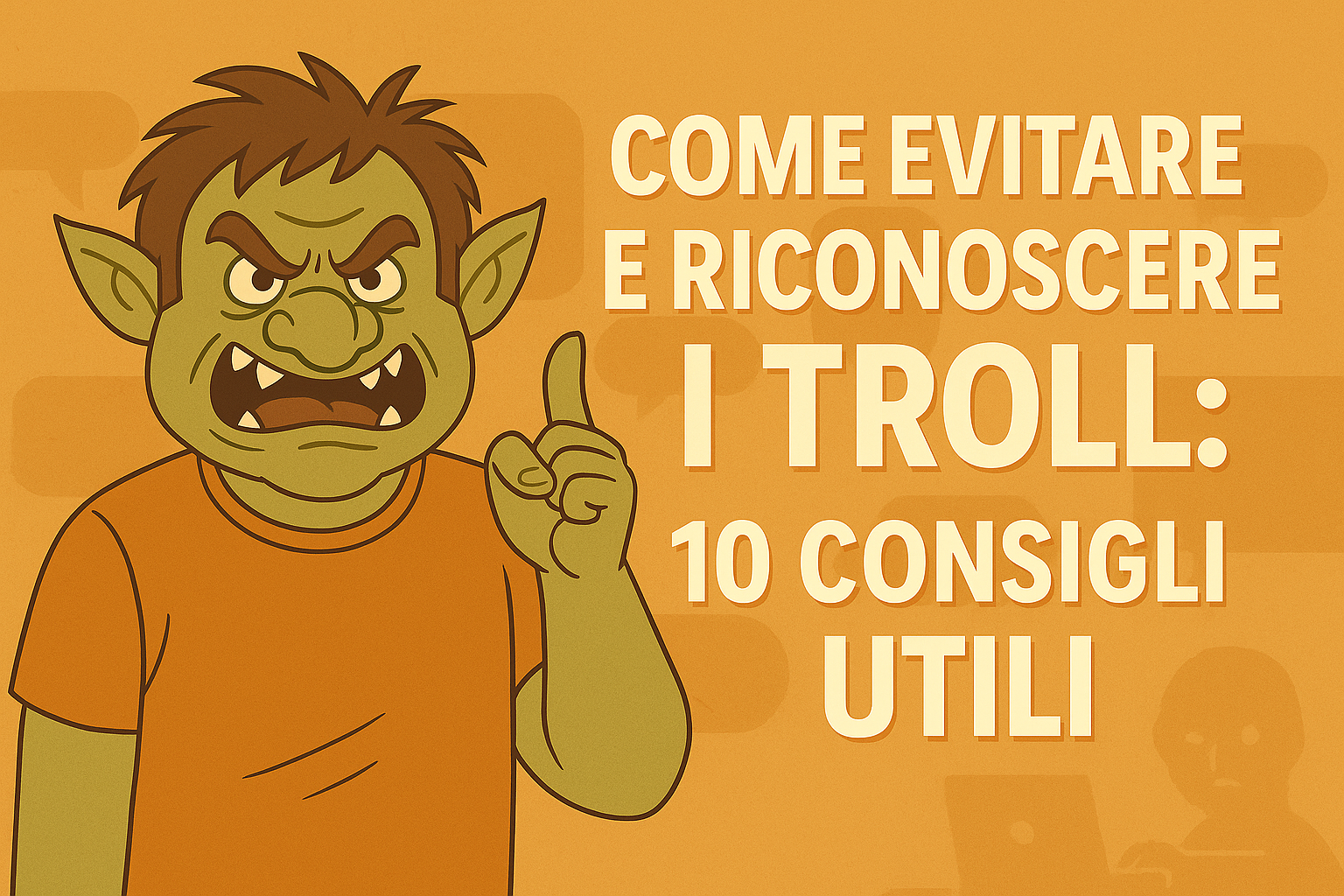 COME EVITARE E RICONOSCERE I TROLL