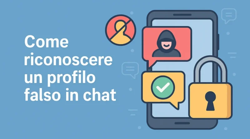 Come riconoscere un profilo falso in chat