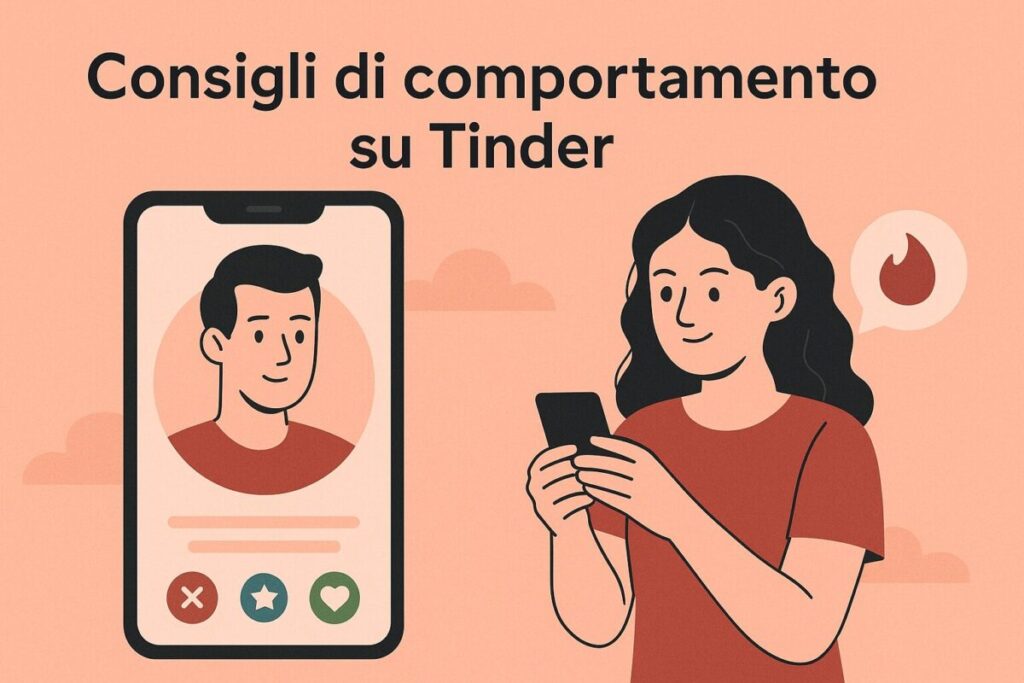 Consigli di comportamento su Tinder Consigli di comportamento su Tinder