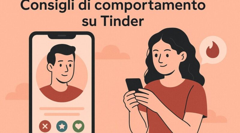 Consigli di comportamento su Tinder