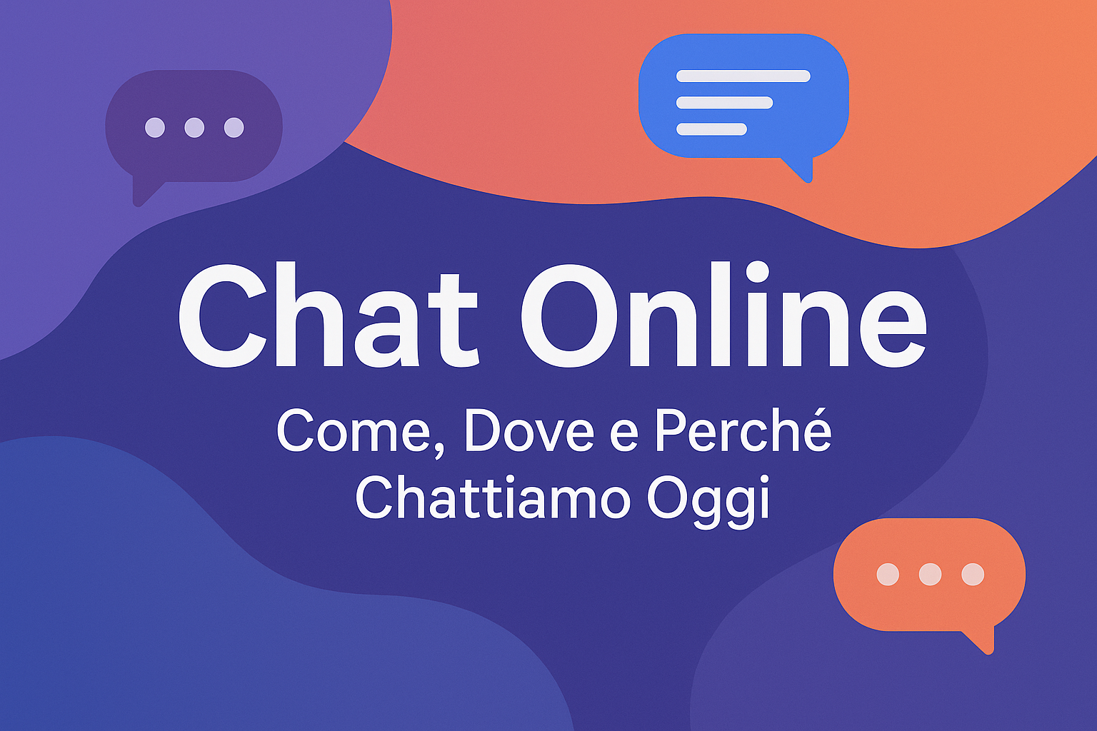 GUIDA ALLE CHAT ONLINE
