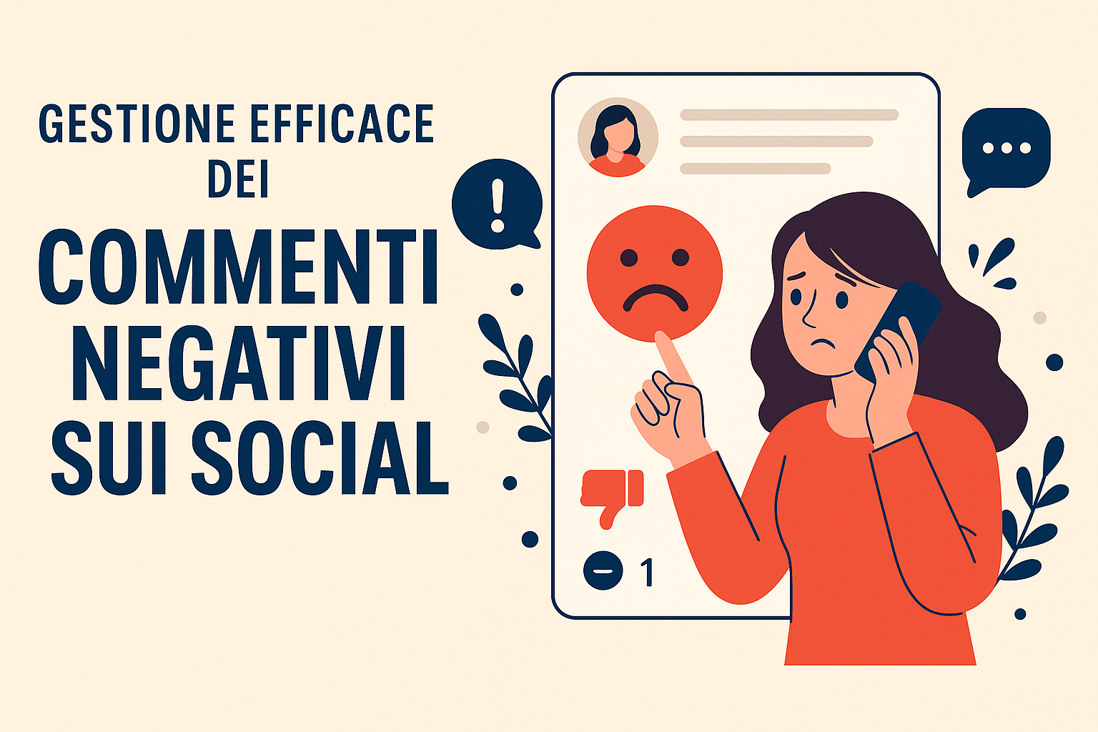 Gestione efficace dei commenti negativi sui social Gestione efficace dei commenti negativi sui social