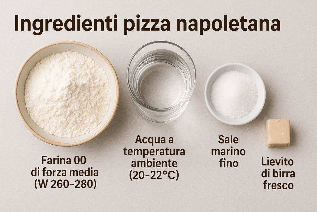 ingredienti base pizza napoletana ingredienti base pizza napoletana